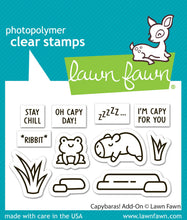 Load image into Gallery viewer, Stamps: Lawn Fawn-Capybaras! Add-On