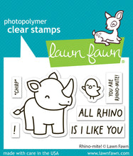 Load image into Gallery viewer, Stamps: Lawn Fawn-Rhino-mite!