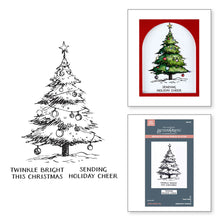 Load image into Gallery viewer, BetterPress: Spellbinders-TWINKLE BRIGHT TREE REGISTRATION BETTERPRESS PLATES FROM THE WONDERLAND COLLECTION