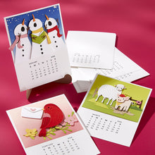 Load image into Gallery viewer, BetterPress: Spellbinders-DIY 2026 CALENDAR BETTERPRESS PLATE FROM THE WONDERLAND COLLECTION