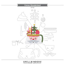 Load image into Gallery viewer, Dies: Spellbinders-COCOA WONDERLAND ETCHED DIES FROM THE WONDERLAND COLLECTION