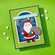 Load image into Gallery viewer, Dies: Spellbinders-THE CLAUSES ETCHED DIES FROM THE NORTH POLE FRIENDS COLLECTION BY SIMON HURLEY