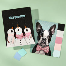 Load image into Gallery viewer, Dies: Spellbinders-THE SNOW NOTES ETCHED DIES FROM THE WONDERLAND COLLECTION