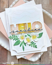 Load image into Gallery viewer, Stencil and Die Combo: Waffle Flower-Overlapping Hello Die-n-stencil