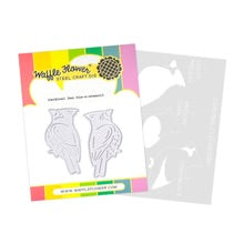 Load image into Gallery viewer, Die and Stencil Combo: Waffle Flower-Cardinal Duo Die-n-stencil
