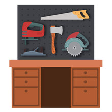 Load image into Gallery viewer, Dies: Honey Bee Stamps-Lovely Layers: Pegboard and Desk