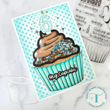 Load image into Gallery viewer, Stamps: Trinity Stamps-Hey, Cupcake 6x8 Stamp Set