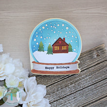 Load image into Gallery viewer, Dies: Trinity Stamps-Snowglobe Shaped Card Die Set