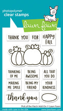 Load image into Gallery viewer, Stamps: Lawn Fawn-Pick of the Patch Add-On Stamp Set
