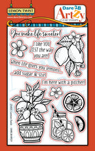Load image into Gallery viewer, Stamps: Dare 2B Artzy-LEMON TWIST STAMP SET