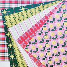 Load image into Gallery viewer, 12x12 Paper: Catherine Pooler Designs-Holly & Bows Patterned Paper