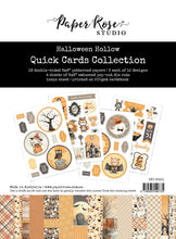 Load image into Gallery viewer, 6x8 Card Kits: Paper Rose Studio-HALLOWEEN HOLLOW QUICK CARD COLLECTION