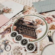 Load image into Gallery viewer, Mini Album: Paper Rose Studio-Afternoon in the Park 8.5" x 11" Mini Junk Journal Folio Kit