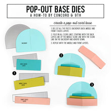 Load image into Gallery viewer, Dies: Concord & 9th-Pop-Out Stacks Base Dies