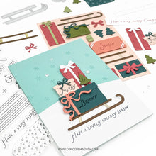 Load image into Gallery viewer, Stamps: Concord & 9th-Sleigh Full of Cheer Stamp Set