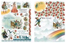 Load image into Gallery viewer, Embellishments: Graphic 45-Wonder of Oz Rub-on Transfers