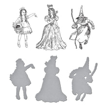 Load image into Gallery viewer, BetterPress: Spellbinders-DOROTHY & THE WITCHES BETTERPRESS PLATE & DIE SET