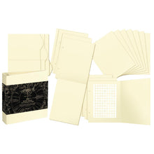 Load image into Gallery viewer, Scrapbooking: Graphic 45 Staples Binder Album With Interactive Pages-IVORY