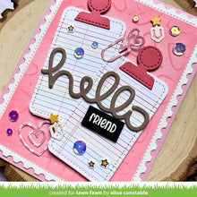 Load image into Gallery viewer, Dies: lawn fawn-paper clips