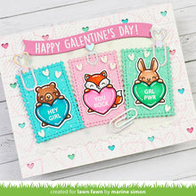 Load image into Gallery viewer, Dies: lawn fawn-checkered hearts backdrop: landscape
