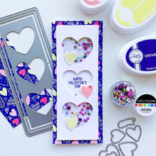 Load image into Gallery viewer, Dies: Catherine Pooler Designs-Heart Trio Slimline Die