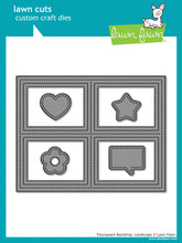 Load image into Gallery viewer, Dies: lawn fawn-foursquare backdrop: landscape