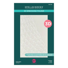Load image into Gallery viewer, Embossing Folders: Spellbinders-CAST AWAY 3D EMBOSSING FOLDER BY DAWN WOLESLAGLE