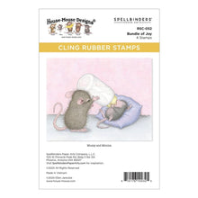 Load image into Gallery viewer, Stamps: SPELLBINDERS-BUNDLE OF JOY CLING RUBBER STAMP SET FROM THE HOUSE-MOUSE CREATIVE DAY COLLECTION