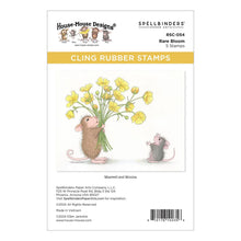 Load image into Gallery viewer, Stamps: SPELLBINDERS-RARE BLOOM CLING RUBBER STAMP SET