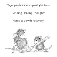 Load image into Gallery viewer, Stamps: SPELLBINDERS-HEALING THOUGHTS CLING RUBBER STAMP SET FROM THE HOUSE-MOUSE CREATIVE DAY COLLECTION