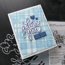 Load image into Gallery viewer, Stencils: Kristina Werner with C&9-Plaid Perfection Stencil Pack