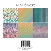 Load image into Gallery viewer, Specialty Paper: DCWV Holographics Mat Stack-Single-Sided Cardstock Stack 6"X6" 18/Pkg