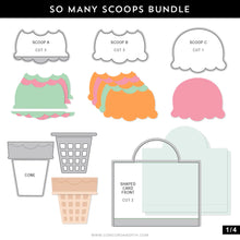 Load image into Gallery viewer, Stamps: Concord & 9th-So Many Scoops