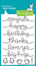 Load image into Gallery viewer, Stamps: lawn fawn-big scripty words