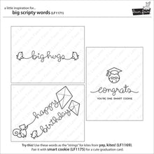 Load image into Gallery viewer, Stamps: lawn fawn-big scripty words