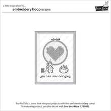 Load image into Gallery viewer, Dies: lawn fawn-embroidery hoop