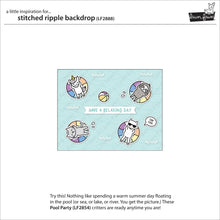 Load image into Gallery viewer, Dies: lawn fawn-stitched ripple backdrop