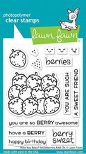 Load image into Gallery viewer, Stamps: lawn fawn-how you bean? strawberries add-on