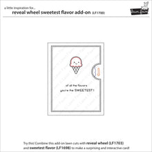 Load image into Gallery viewer, Dies: lawn fawn-reveal wheel sweetest flavor add-on