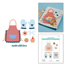 Load image into Gallery viewer, Dies: Spellbinders-MADE WITH LOVE ETCHED DIES BY TINA SMITH