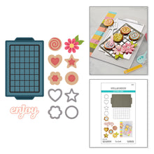 Load image into Gallery viewer, Dies: Spellbinders-COOL IT COOKIE RACK ETCHED DIES BY TINA SMITH