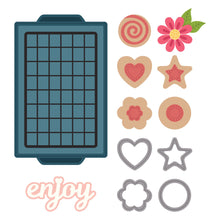 Load image into Gallery viewer, Dies: Spellbinders-COOL IT COOKIE RACK ETCHED DIES BY TINA SMITH