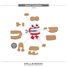 Load image into Gallery viewer, Dies: Spellbinders-DANCIN' CHATTERBOX ETCHED DIES