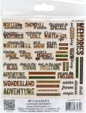 Load image into Gallery viewer, Embellishments: 49 And Market Chipboard Sentiments-Timber and Tweed