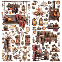 Load image into Gallery viewer, Embellishments: 49 And Market Laser Cut Element Set-Timber & Tweed