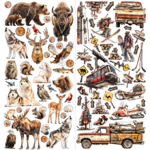 Load image into Gallery viewer, Embellishments: 49 And Market Laser Cut Element Set-Timber & Tweed