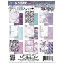 Load image into Gallery viewer, 6x8 Paper: 49 And Market Collection Pack 6"X8"-Petal & Plume