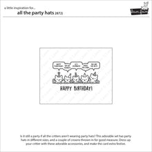 Load image into Gallery viewer, Stamps: Lawn Fawn-All The Party Hats