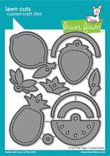 Load image into Gallery viewer, Dies: Lawn Fawn-Fruit Tiny Tags Dies