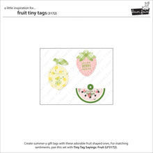 Load image into Gallery viewer, Dies: Lawn Fawn-Fruit Tiny Tags Dies